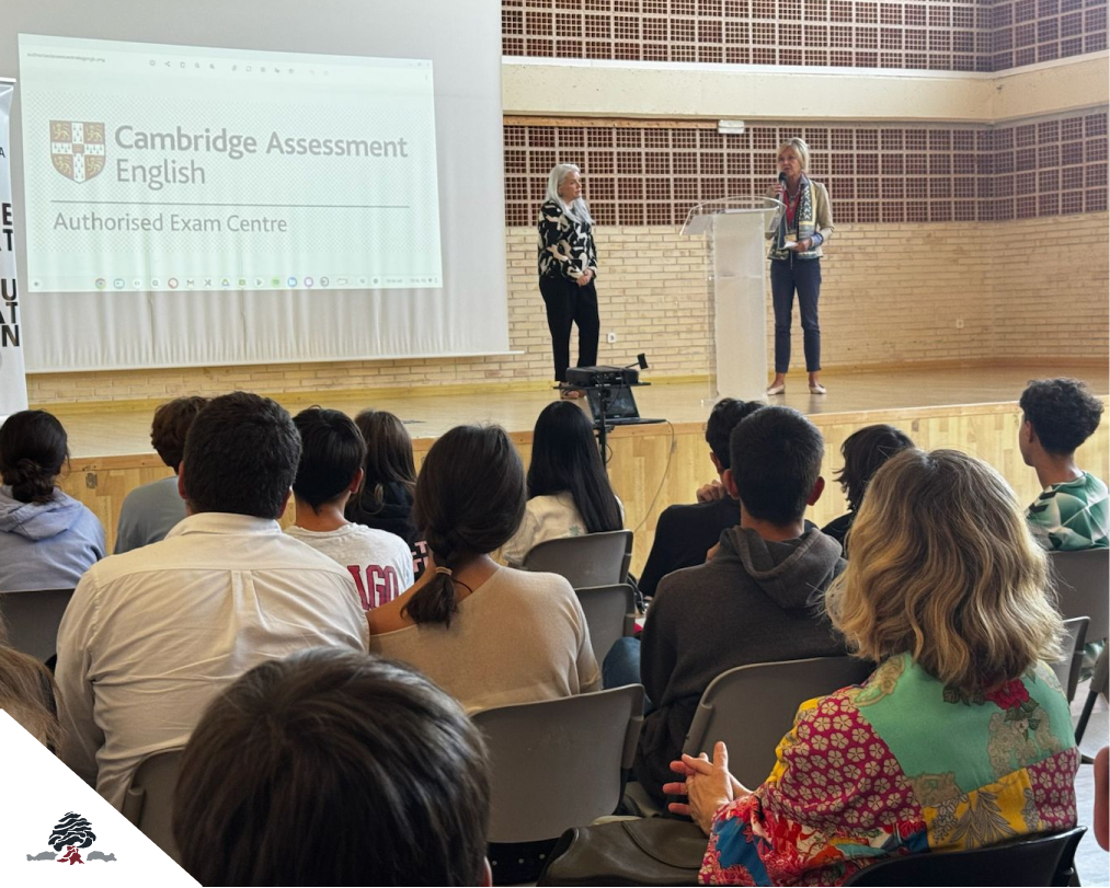 Charla informativa sobre los exámenes de Cambridge English dirigida al alumnado del Colegio Juan de Lanuza.